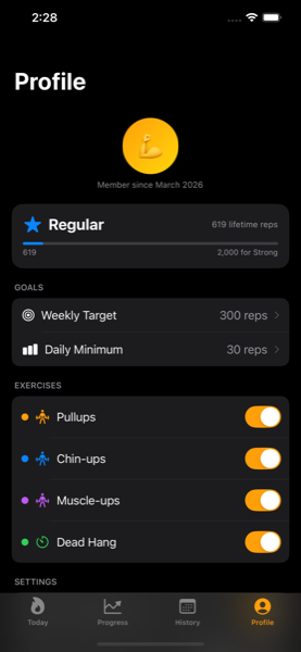 BarBeast app — History